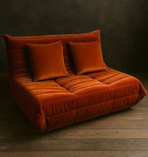 HUGO SOFA - RUSTIC ORANGE